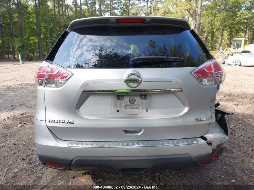 2015 Nissan Rogue Sl VIN: 5N1AT2MV8FC767899 Lot: 40408632