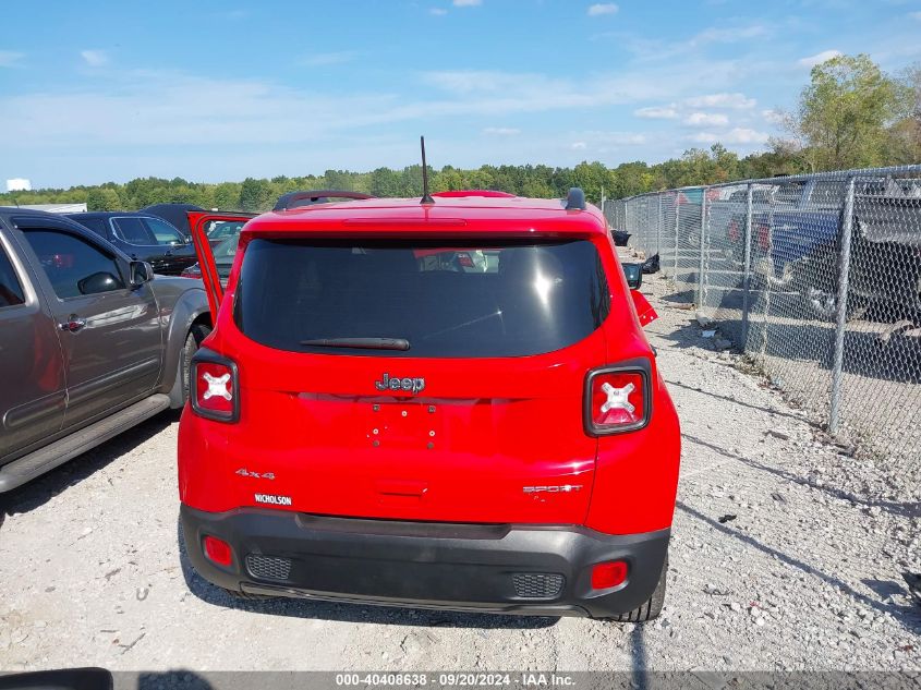 2020 Jeep Renegade Sport 4X4 VIN: ZACNJBAB1LPL15996 Lot: 40408638