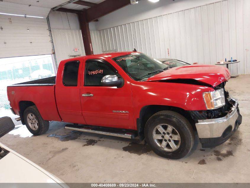 2010 GMC Sierra 1500 Sle VIN: 1GTSKVE37AZ294920 Lot: 40408689