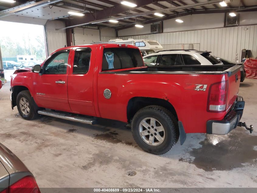 2010 GMC Sierra 1500 Sle VIN: 1GTSKVE37AZ294920 Lot: 40408689