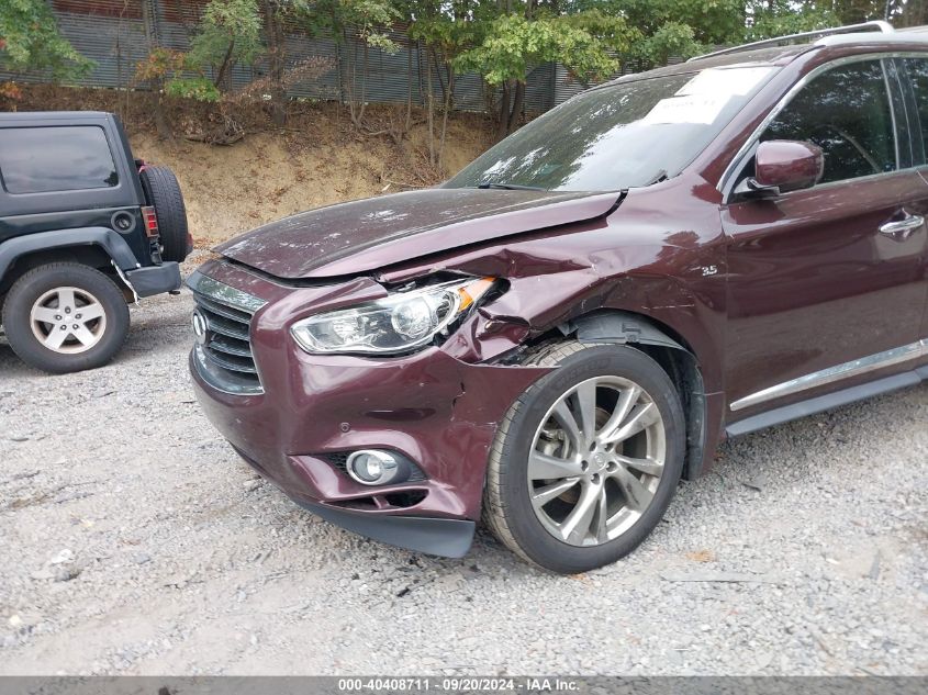 2015 Infiniti Qx60 VIN: 5N1AL0MM2FC551283 Lot: 40408711