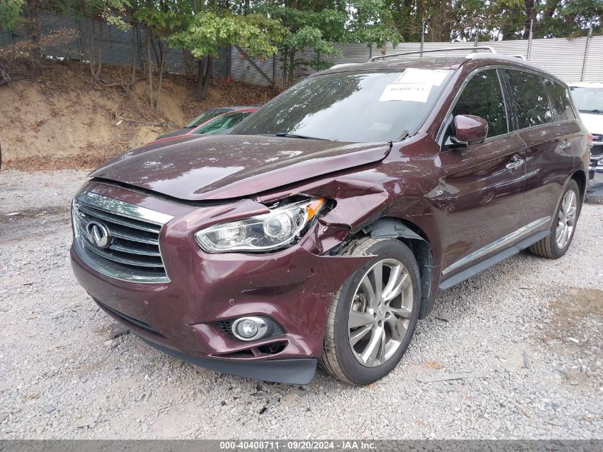 2015 Infiniti Qx60 VIN: 5N1AL0MM2FC551283 Lot: 40408711