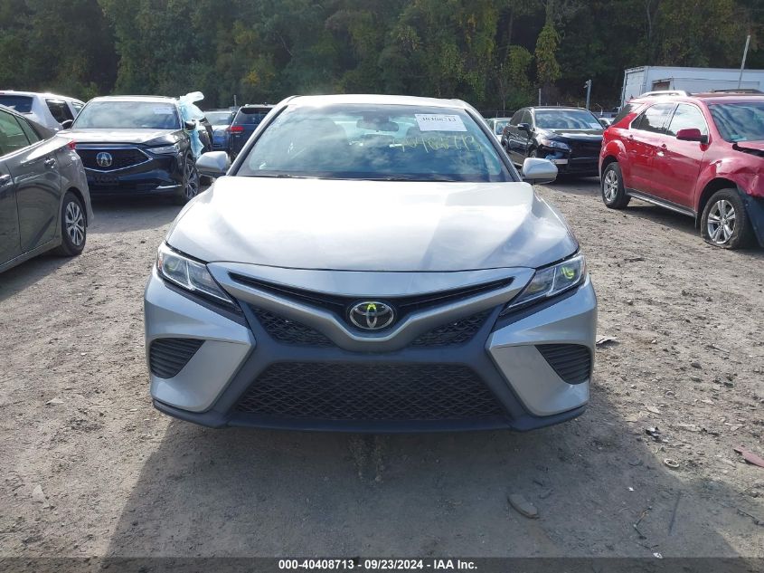 2019 Toyota Camry Se VIN: 4T1B11HK9KU187585 Lot: 40408713