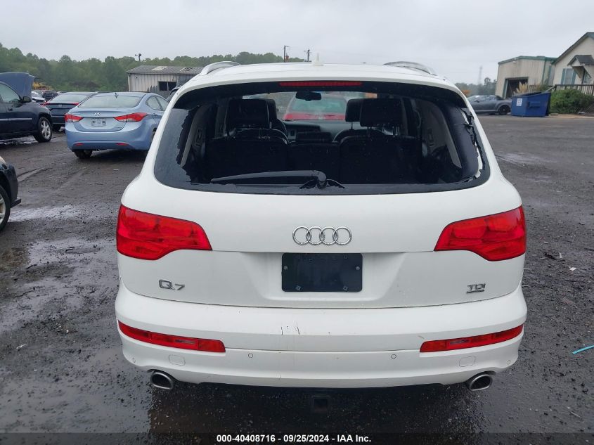 2009 Audi Q7 3.0 Tdi VIN: WA1CM74L69D034765 Lot: 40408716