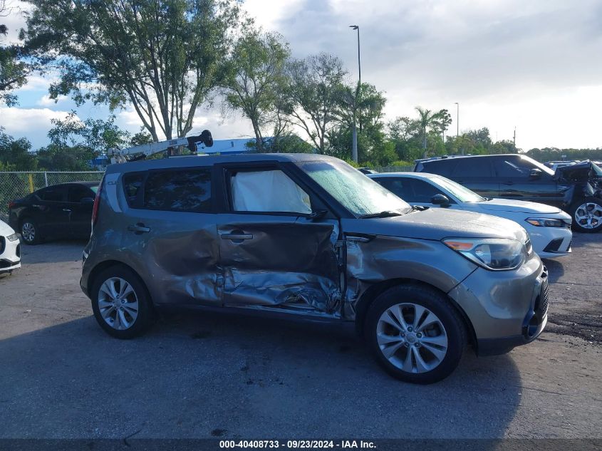 2016 Kia Soul + VIN: KNDJP3A55G7302638 Lot: 40408733