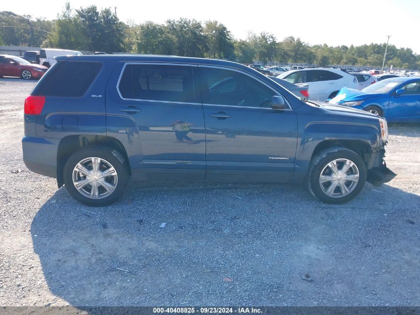 2017 GMC Terrain Sle VIN: 2GKALMEK5H6246420 Lot: 40408825