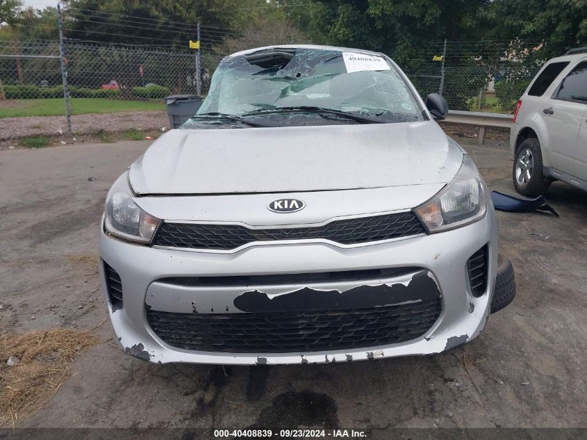 2018 Kia Rio Lx VIN: 3KPA25AB1JE095933 Lot: 40408839