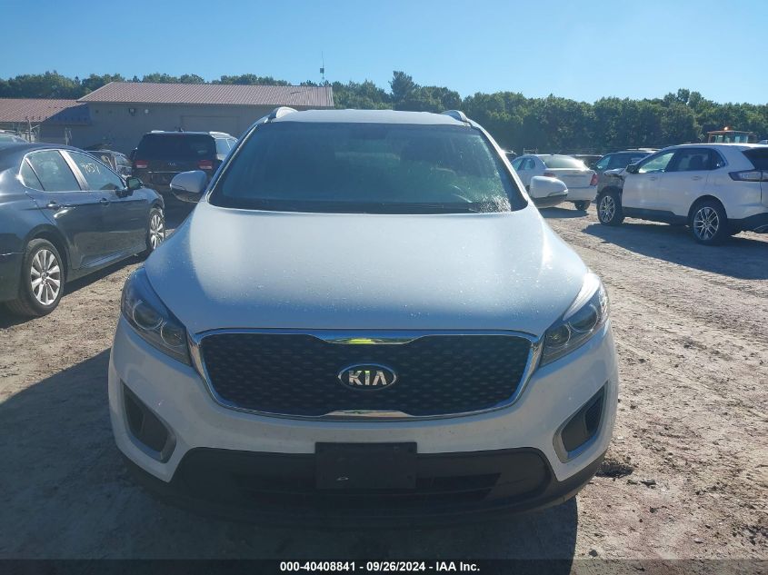 2018 Kia Sorento Lx/L VIN: 5XYPGDA38JG392246 Lot: 40408841