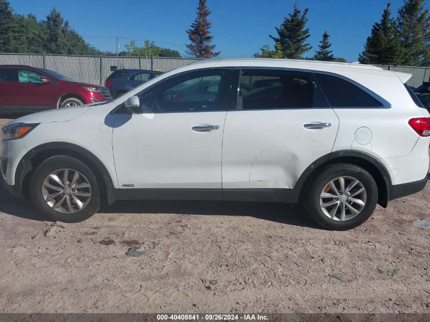 2018 Kia Sorento Lx/L VIN: 5XYPGDA38JG392246 Lot: 40408841