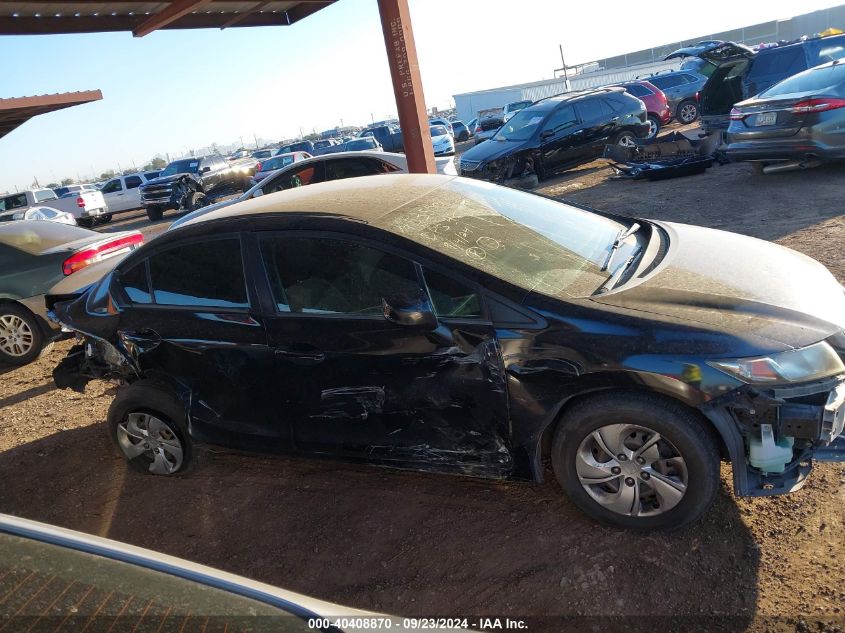 2HGFB2F59DH516783 2013 Honda Civic Sdn Lx