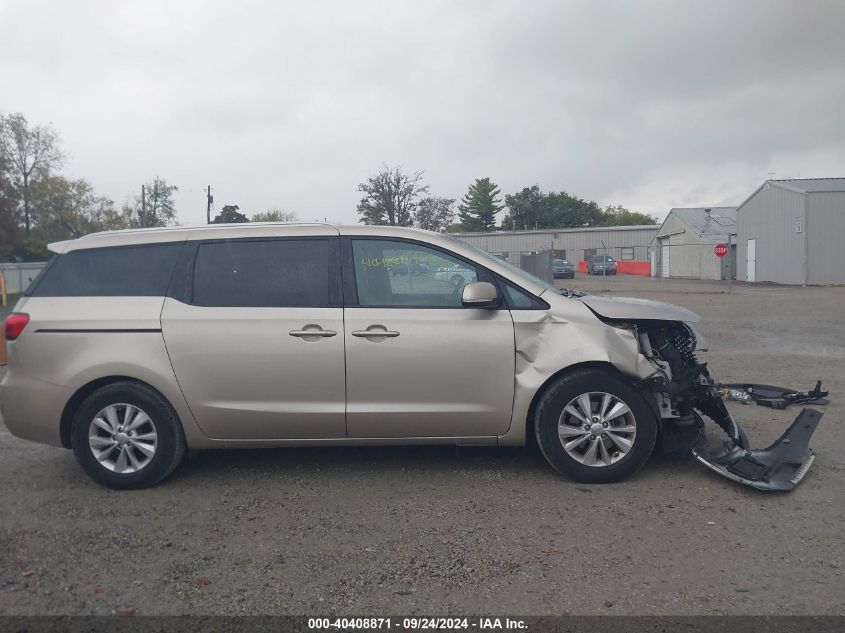 2016 Kia Sedona Lx VIN: KNDMB5C16G6195168 Lot: 40408871