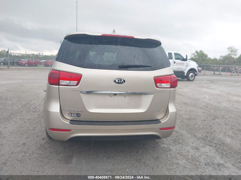 KNDMB5C16G6195168 2016 Kia Sedona Lx