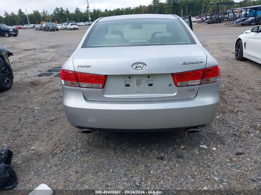 5NPEU46F06H025084 2006 Hyundai Sonata Gls/Lx