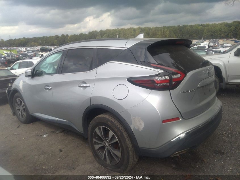 2020 Nissan Murano Sv Intelligent Awd VIN: 5N1AZ2BS2LN104934 Lot: 40408892