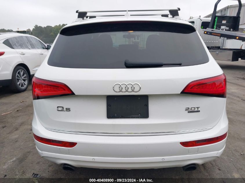 2017 Audi Q5 2.0T Premium VIN: WA1L2AFP7HA012423 Lot: 40408900