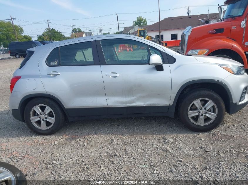 2018 Chevrolet Trax Ls VIN: KL7CJNSB4JB606930 Lot: 40408941