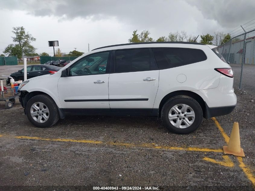 2017 Chevrolet Traverse Ls VIN: 1GNKRFKD4HJ144228 Lot: 40408943