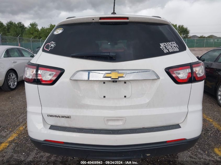 2017 Chevrolet Traverse Ls VIN: 1GNKRFKD4HJ144228 Lot: 40408943