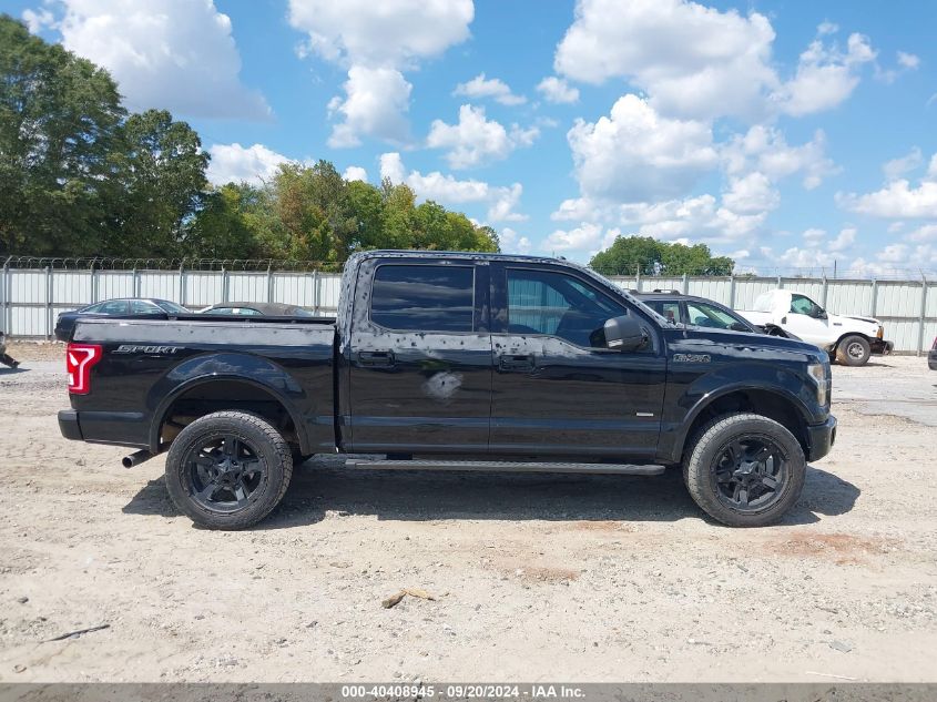 2016 Ford F-150 Xlt VIN: 1FTEW1CP7GKF34811 Lot: 40408945