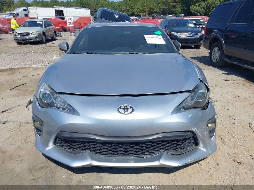 2017 Toyota 86 VIN: JF1ZNAA18H9709472 Lot: 40409058