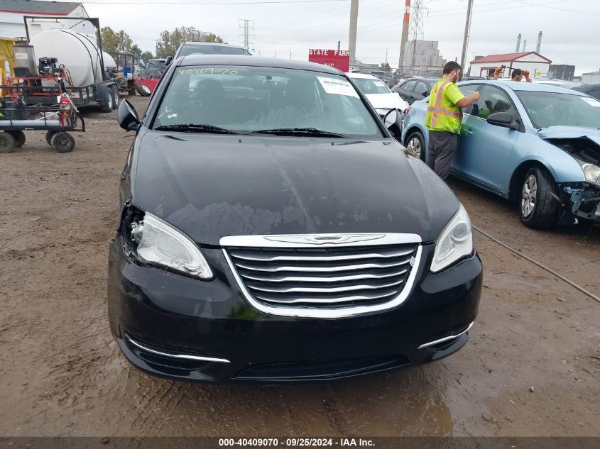 2014 Chrysler 200 Lx VIN: 1C3CCBAB1EN123725 Lot: 40409070