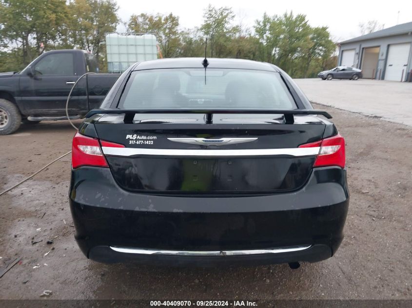 2014 Chrysler 200 Lx VIN: 1C3CCBAB1EN123725 Lot: 40409070