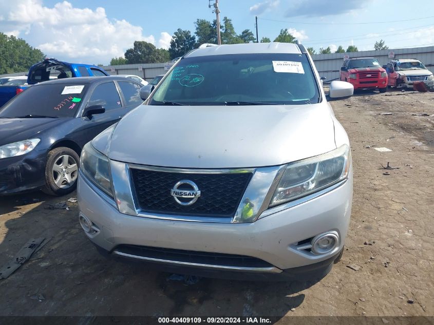 2014 Nissan Pathfinder Sv VIN: 5N1AR2MNXEC646112 Lot: 40409109