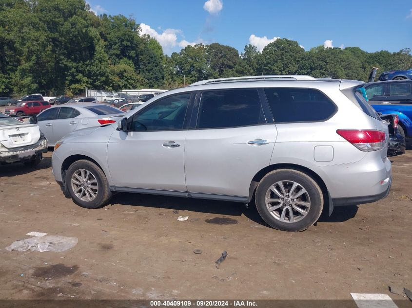 2014 Nissan Pathfinder Sv VIN: 5N1AR2MNXEC646112 Lot: 40409109