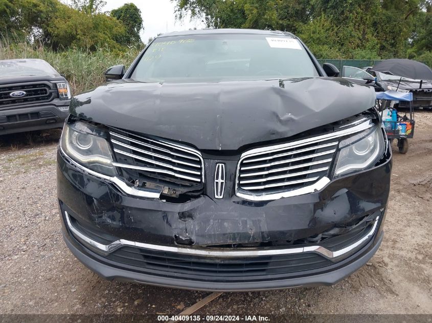 2016 Lincoln Mkx Select VIN: 2LMTJ8KR5GBL59860 Lot: 40409135