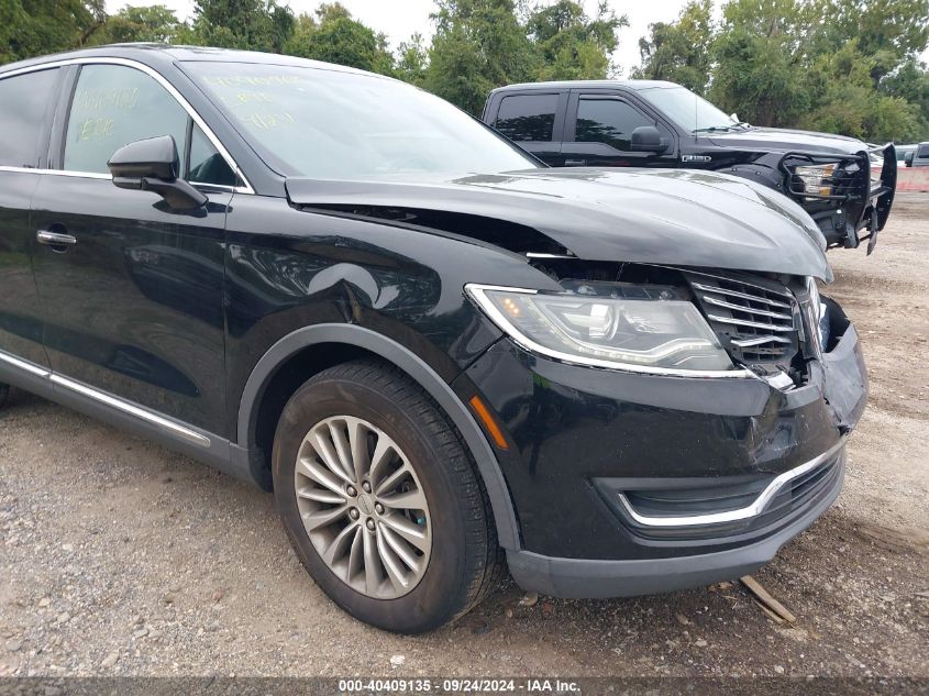 2016 Lincoln Mkx Select VIN: 2LMTJ8KR5GBL59860 Lot: 40409135