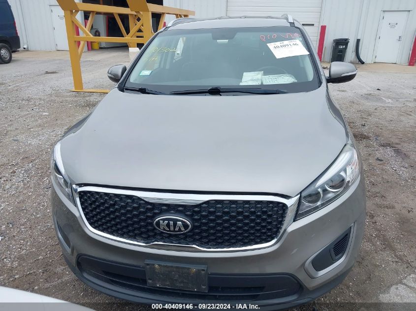 2016 Kia Sorento Lx/L VIN: 5XYPG4A35GG076795 Lot: 40409146