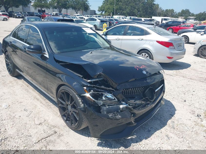 2017 Mercedes-Benz C 300 Luxury/Sport VIN: 55SWF4JB6HU179415 Lot: 40409154