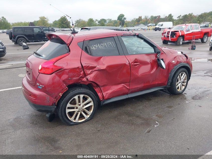 2013 NISSAN JUKE SV - JN8AF5MV4DT214360