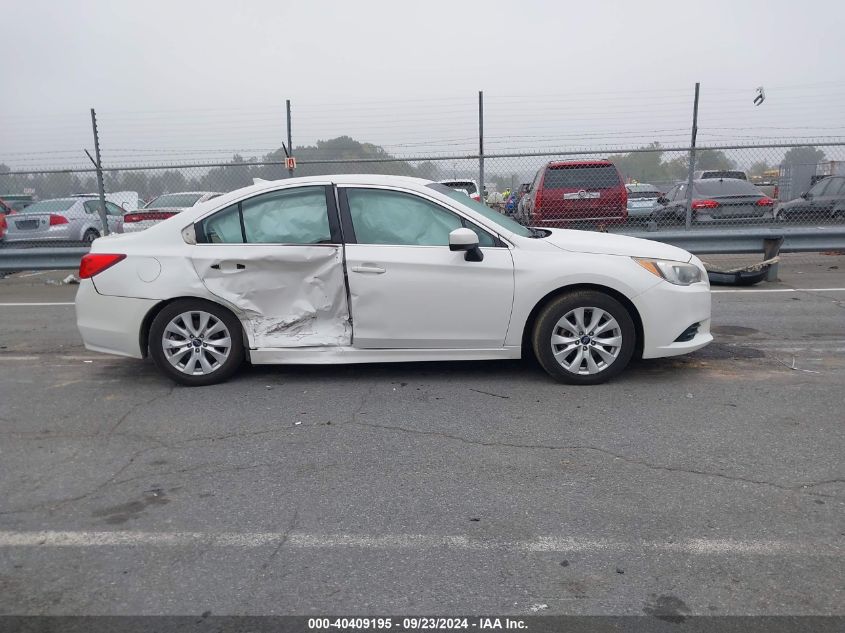 2017 Subaru Legacy 2.5I Premium VIN: 4S3BNAC67H3038125 Lot: 40409195