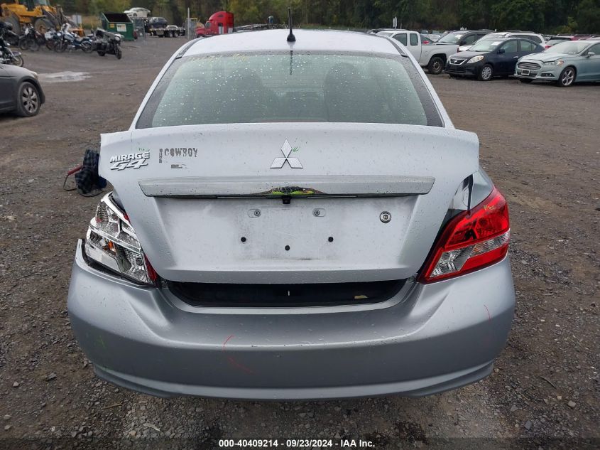 2020 Mitsubishi Mirage G4 Es VIN: ML32F3FJ8LHF12836 Lot: 40409214