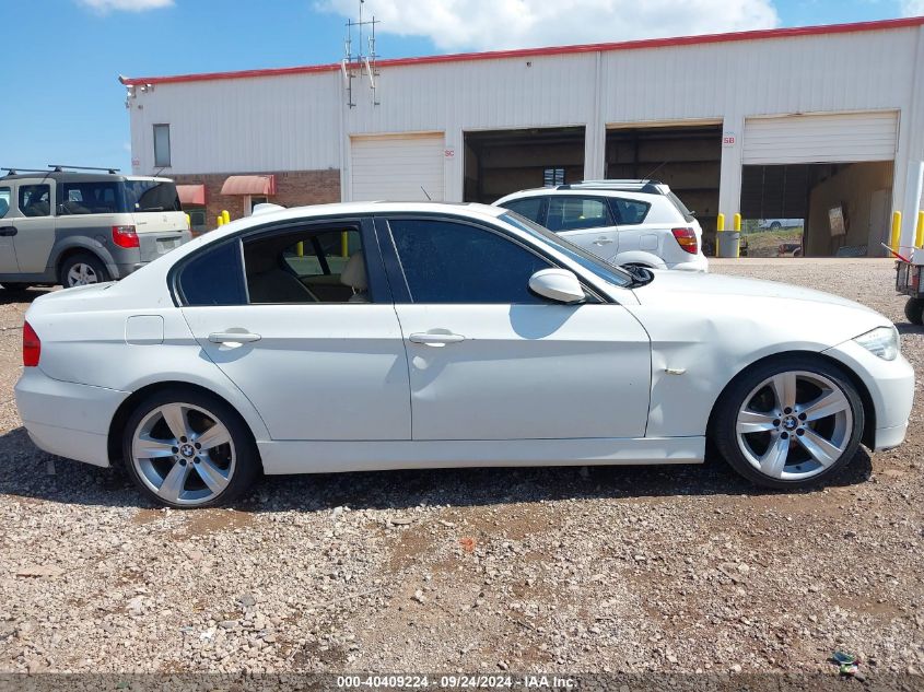 2007 BMW 328I VIN: WBAVA33507KX78192 Lot: 40409224