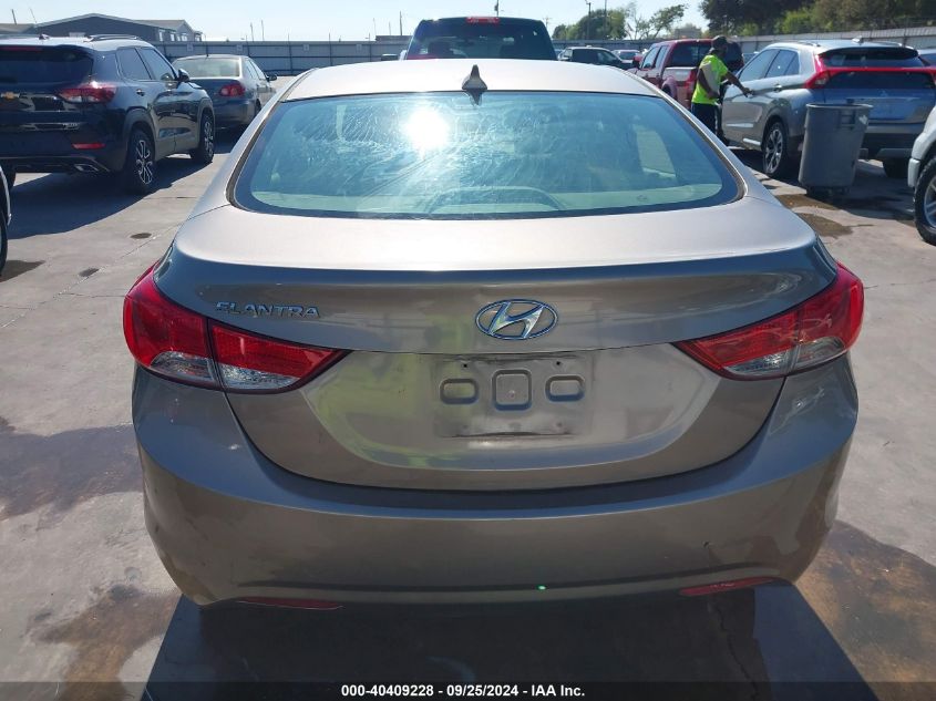 2013 Hyundai Elantra Gls VIN: 5NPDH4AE9DH289724 Lot: 40409228