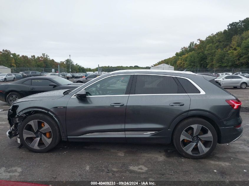 2019 Audi E-Tron Prestige VIN: WA1VAAGE0KB006585 Lot: 40409233