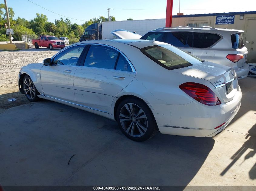 2016 Mercedes-Benz S 550 VIN: WDDUG8CB5GA234766 Lot: 40409263