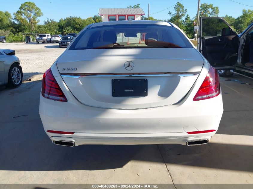 2016 Mercedes-Benz S 550 VIN: WDDUG8CB5GA234766 Lot: 40409263