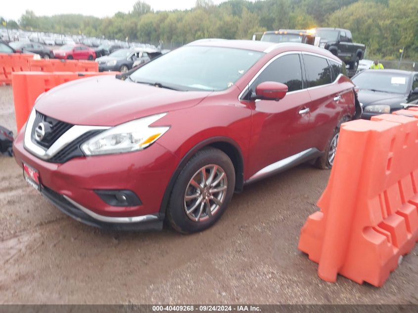 5N1AZ2MH2HN137151 2017 NISSAN MURANO - Image 2