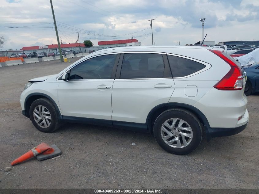 2015 Honda Cr-V Ex-L VIN: 5J6RM3H77FL025509 Lot: 40409269