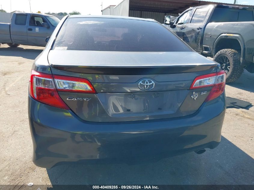 2013 Toyota Camry Se VIN: 4T1BF1FK4DU223433 Lot: 40409285