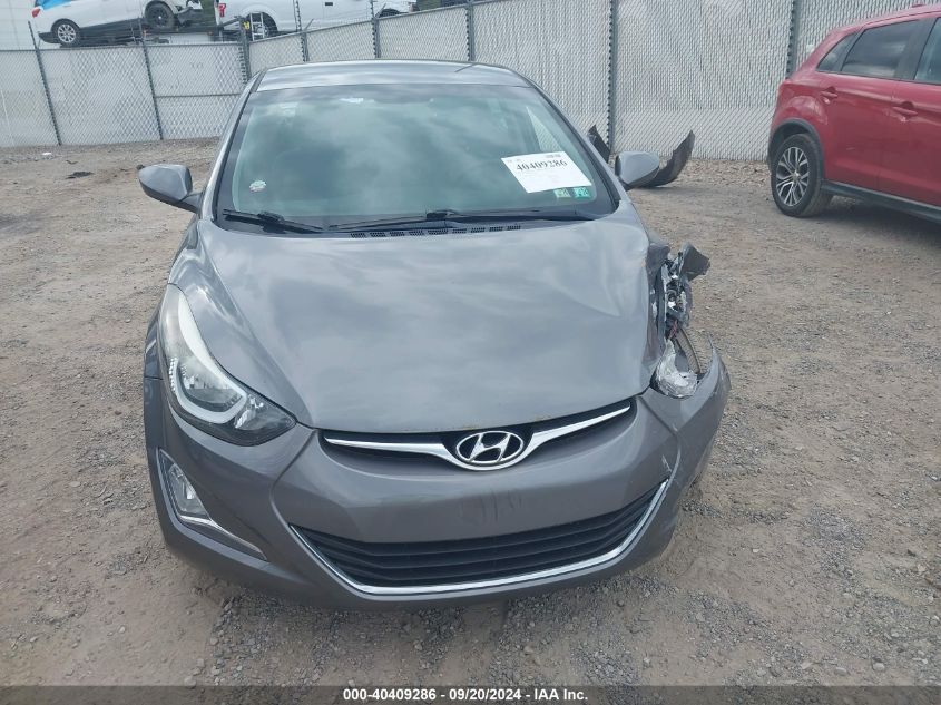 2014 Hyundai Elantra Se VIN: 5NPDH4AE0EH468039 Lot: 40409286