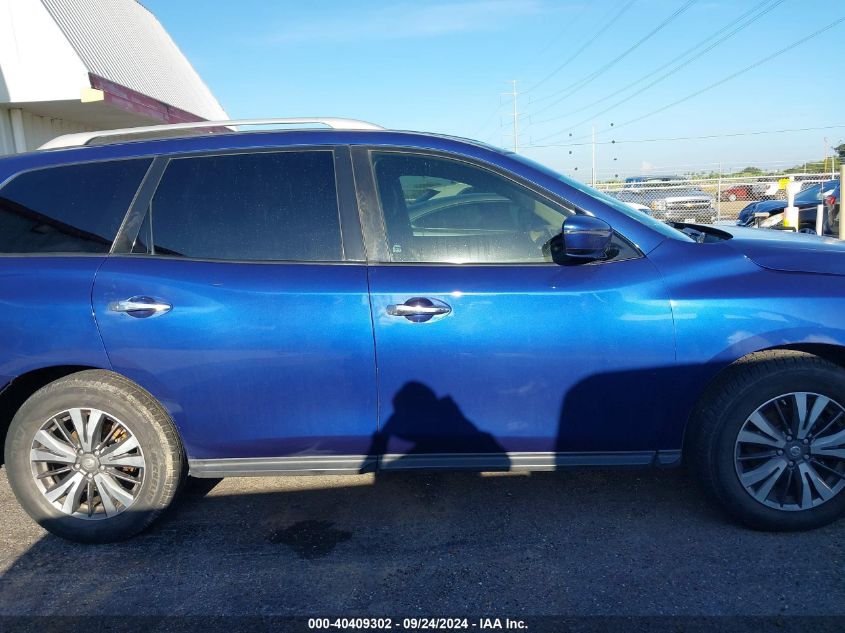 2017 Nissan Pathfinder S/Sv/Sl/Platinum VIN: 5N1DR2MN2HC636210 Lot: 40409302