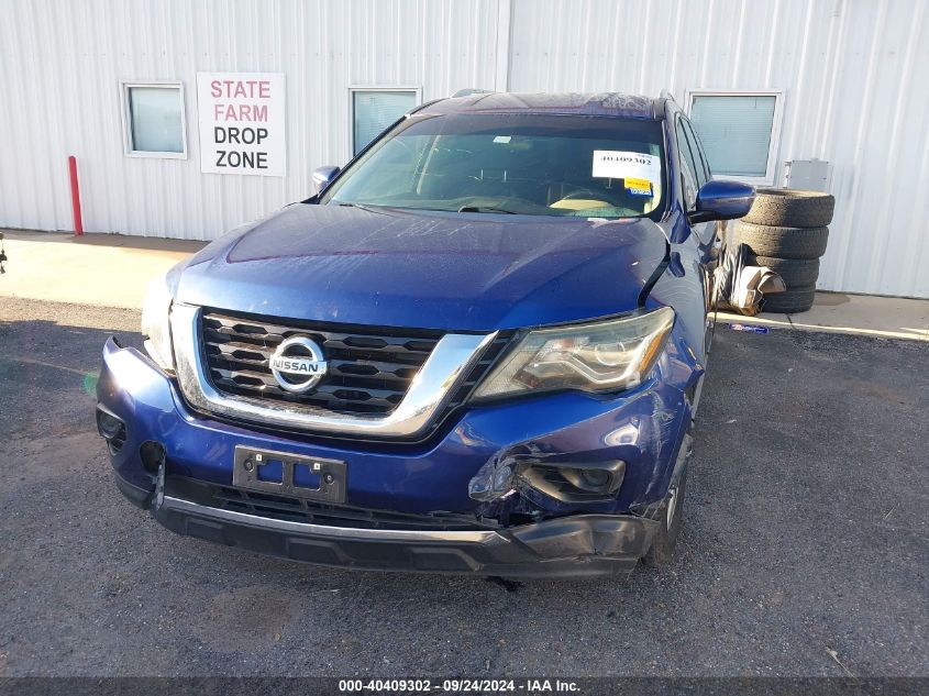 2017 Nissan Pathfinder S/Sv/Sl/Platinum VIN: 5N1DR2MN2HC636210 Lot: 40409302