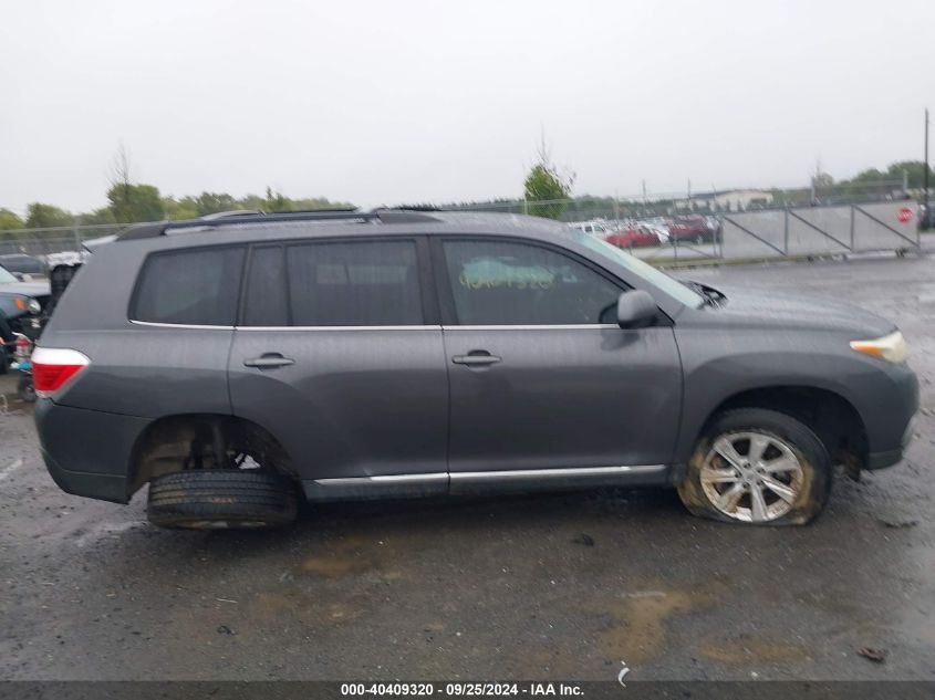 2011 Toyota Highlander Se V6 VIN: 5TDBK3EH4BS049835 Lot: 40409320