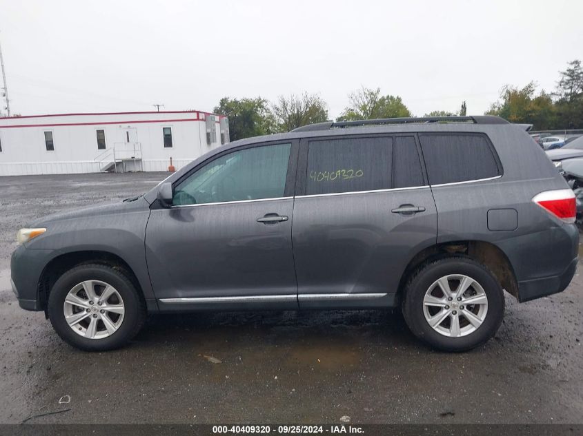 2011 Toyota Highlander Se V6 VIN: 5TDBK3EH4BS049835 Lot: 40409320