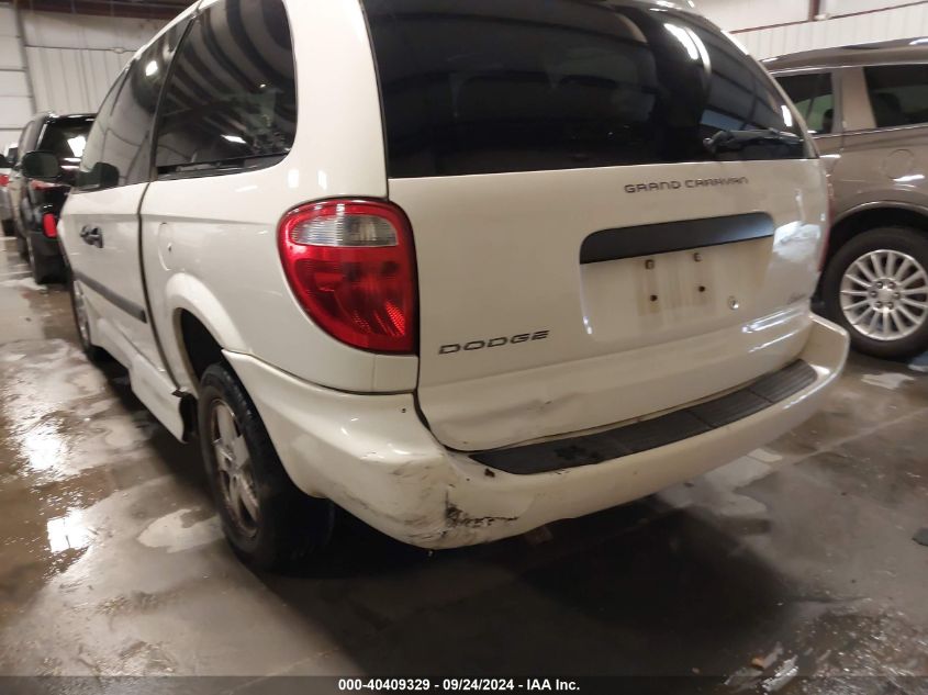 2007 Dodge Grand Caravan Se VIN: 1D4GP24R77B150719 Lot: 40409329