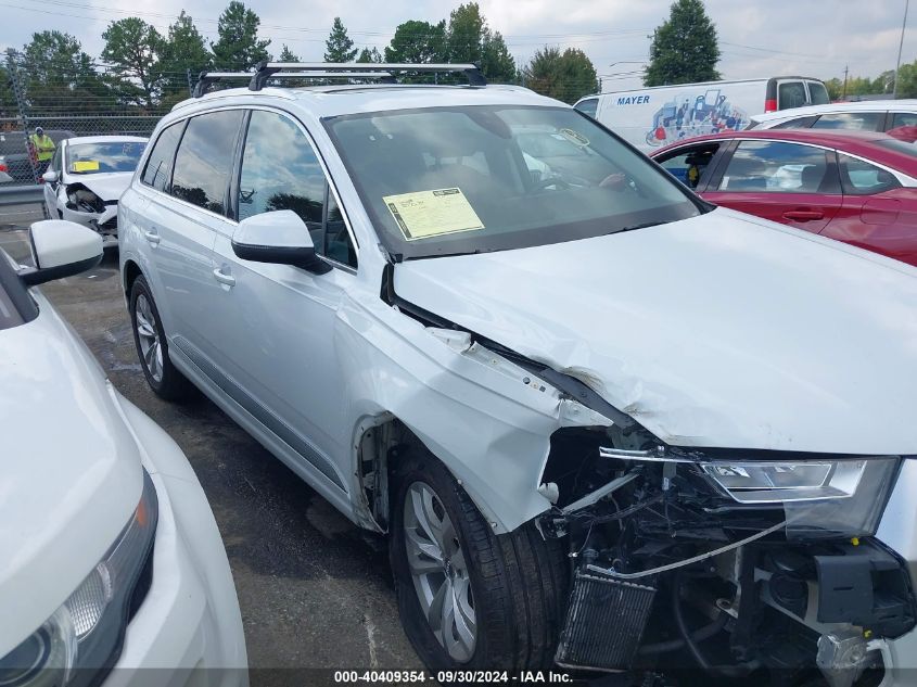 2019 Audi Q7 55 Premium/55 Se Premium VIN: WA1LAAF79KD006695 Lot: 40409354